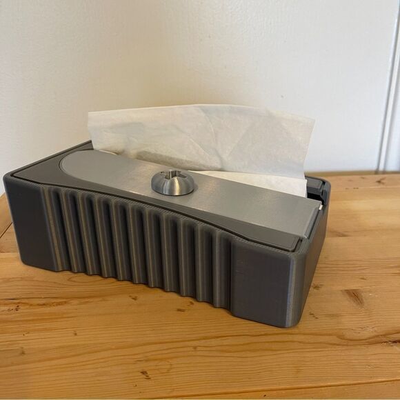 Vintage Twist Pencil Sharpener Tissue Box – Functional Décor with a Retro Look! - Picture 8 of 15